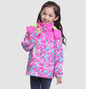 Kids Outdoor Hooded waterproof mountaineering print