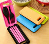 Chopsticks Spoon Fork Outdoor Camping Hiking Picnic Tableware